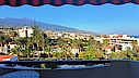Blick vom Balkon