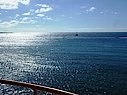 Blick vom Balkon